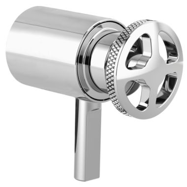 Click here to see Brizo HW6032-PC Brizo Litze Wheel/Notch Lever Handle Kit with Textural Knurling Detail for Litze Thermostatic Valve Trim , ADA, Polished Chrome - HW6032-PC