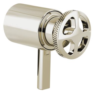 Click here to see Brizo HW6032-PN Brizo Litze Wheel/Notch Lever Handle Kit with Textural Knurling Detail for Litze Thermostatic Valve Trim , ADA, Brilliance Polished Nickel - HW6032-PN