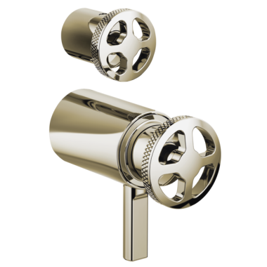 Click here to see Brizo HW7532-PN Brizo Litze Wheel Handle Kit for Litze TempAssure Thermostatic Valve with Diverter Trim, ADA, Brilliance Polished Nickel - HW7532-PN
