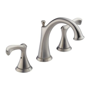 Click here to see Delta 35939LF-SS Delta Carlisle High-Arc Deck-Mount Stainless Lavatory Faucet for 6