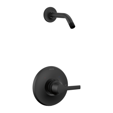 Click here to see Delta T14272-BL-LHD Delta T14272-BL-LHD Galeon Bathroom Collection 14 Series Shower Trim (Less Head) - Matte Black
