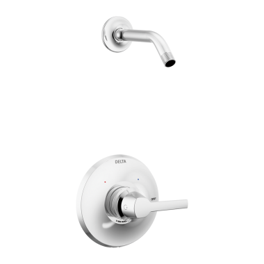 Click here to see Delta T14272-PR-LHD Delta T14272-PR-LHD Galeon Bathroom Collection 14 Series Shower Trim (Less Head) - Lumicoat Chrome