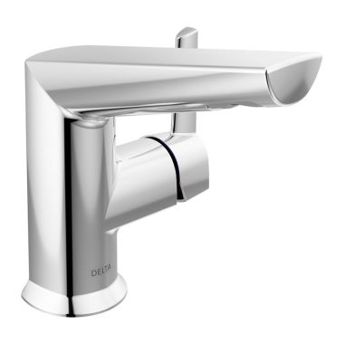 Click here to see Delta 572-PR-MPU-DST Delta Galeon Side-Handle Chrome Lavatory Faucet, Metal Pop-Up, Lumicoat, 1.2 GPM, DIAMOND Seal, Lever Handle - 572-PR-MPU-DST