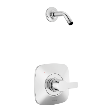 Click here to see Delta T142339-LHD-PP Delta Modern Monitor 14 Series Pressure-Balanced Single-Handle Shower Faucet, Lever Handle, ADA, Less Showerhead, Chrome, Project Pack - T142339-LHD-PP