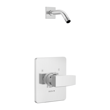 Click here to see Delta T14267-LHD-PP Delta Ara Monitor 14 Series Pressure-Balanced Shower Faucet, Single-Handle, Lever Handle, Less Showerhead, Project Pack, Chrome - T14267-LHD-PP