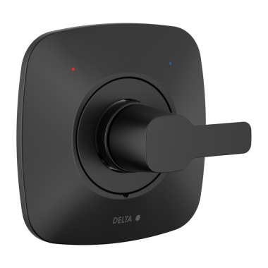 Click here to see Delta T140339-BL-PP Delta Modern Monitor 14 Series Valve Trim, Lever Handle, Project Pack Model, Black Matte - T140339-BL-PP