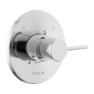 Click here to see Delta T14059-PP Delta Modern Monitor 14 Series Valve Trim, Lever Handle, Project Pack Model, Polished Chrome - T14059-PP