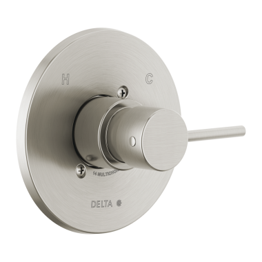 Click here to see Delta T14059-SS-PP Delta Trinsic Monitor 14 Series Valve Trim, Lever Handle, Project Pack Model, Stainless Steel - T14059-SS-PP