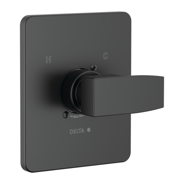 Click here to see Delta T14067-BL-PP Delta Ara Monitor 14 Series Valve Trim, Lever Handle, Project Pack Model, Matte Black - T14067-BL-PP