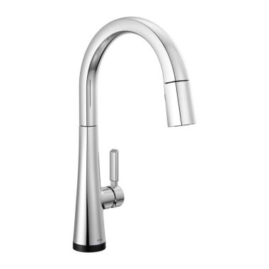 Click here to see Delta 9191T-PR-DST Delta Monrovia Touch2O Single Handle Pull-Down Kitchen Faucet, Lumicoat Chrome - 9191T-PR-DST