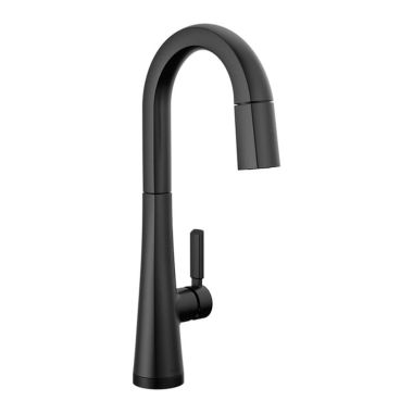 Click here to see Delta 9991T-BL-DST Delta Monrovia Touch2O Single Handle Pull-Down Bar/Prep Faucet, Matte Black - 9991T-BL-DST