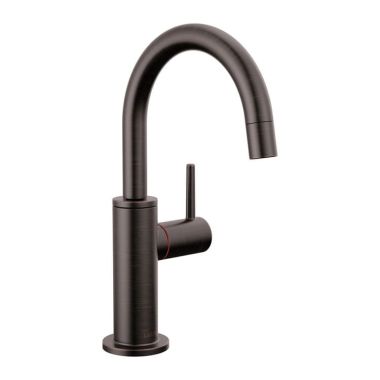 Click here to see Delta 1930LF-H-RB Delta Contemporary Round Hot Water Faucet, Oil Rubbed Bronze - 1930LF-H-RB