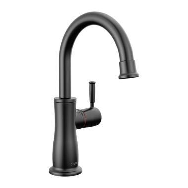 Click here to see Delta 1960LF-H-BL Delta Traditional One-Handle Instant Hot Water Faucet, Matte Black - 1960LF-H-BL