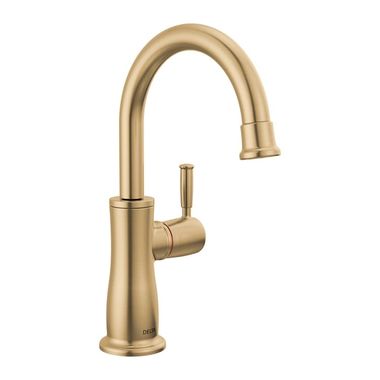Click here to see Delta 1960LF-H-CZ Delta Traditional One-Handle Instant Hot Water Faucet, Champagne Bronze - 1960LF-H-CZ