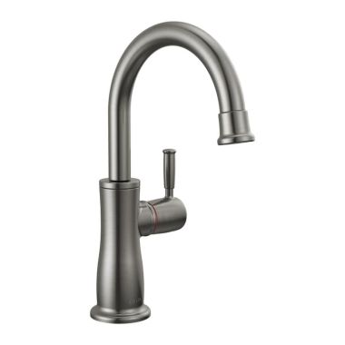 Click here to see Delta 1960-KS-DST Delta Traditional One-Handle Beverage Faucet, Black Stainless - 1960-KS-DST