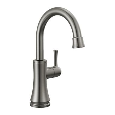 Click here to see Delta 1920-KS-DST Delta One Handle Transitional Beverage Faucet, Black Stainless - 1920-KS-DST