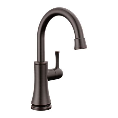 Click here to see Delta 1920-RB-DST Delta One Handle Transitional Beverage Faucet, Venetian Bronze - 1920-RB-DST