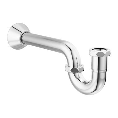 Click here to see Delta DT031141 Delta DT031141 5.38” in Height, 3” in Width, and 12.88” in Diameter P-Trap - Chrome
