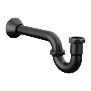 Click here to see Delta DT031141-BL Delta DT031141-BL 5.38” in Height, 3” in Width, and 12.88” in Diameter P-Trap - Matte Black