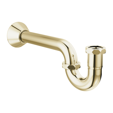 Click here to see Delta DT031141-PN Delta DT031141-PN 5.38” in Height, 3” in Width, and 12.88” in Diameter P-Trap - Polished Nickel