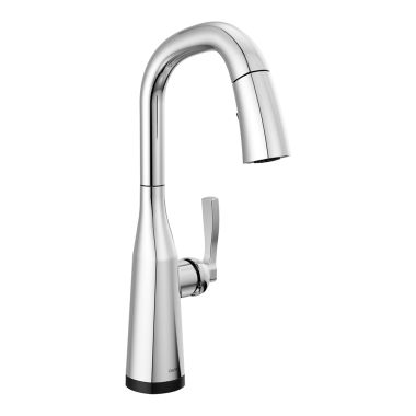 Click here to see Delta 9976T-PR-DST Delta Stryke One-Handle Pull-Down Chrome Kitchen Faucet, 1.8 GPM, Lever Handle, Diamond Seal, Touch2O, ADA - 9976T-PR-DST