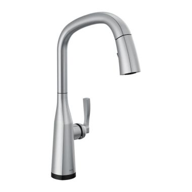 Click here to see Delta 9176T-AR-PR-DST Delta Stryke One-Handle Pull-Down Arctic Stainless Kitchen Faucet, 1.8 GPM, Lever Handle, Diamond Seal, Touch2O, ADA - 9176T-AR-PR-DST