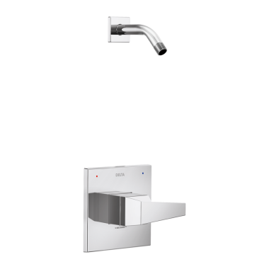 Click here to see Delta T14243-PR-LHD Delta Trillian Monitor 14 Series Single-Handle Shower Faucet, Lever Handle, ADA, Less Showerhead, Lumicoat, Chrome - T14243-PR-LHD