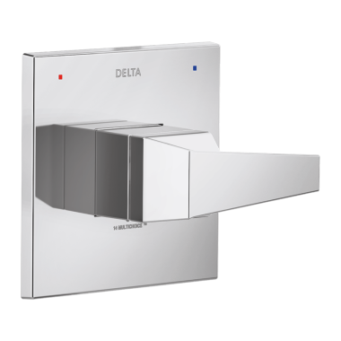 Click here to see Delta T14043-PR Delta Trillian Monitor 14 Series Valve Trim, Lever Handle, Lumicoat Polished Chrome - T14043-PR