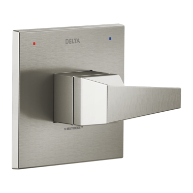 Click here to see Delta T14043-SS-PR Delta Trillian Monitor 14 Series Valve Trim, Lever Handle, Lumicoat Stainless Steel - T14043-SS-PR