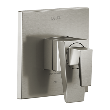 Click here to see Delta T17043-SS-PR Delta Trillian Monitor 17 Series Two-Handle Valve Trim, Lever Handles, Lumicoat Stainless Steel - T17043-SS-PR