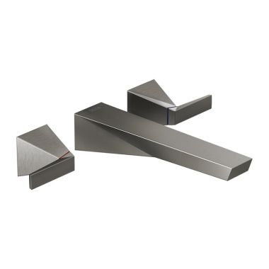 Click here to see Delta T3543LF-KS-PR-WL Delta Trillian Wall-Mount Black Stainless Lavatory Faucet Trim for 8