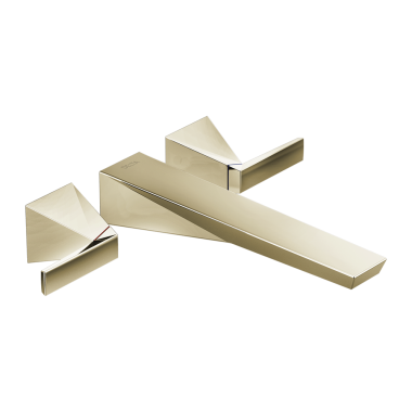 Click here to see Delta T5743-PN-PR-WL Delta Trillian Two-Handle Wall-Mount Tub Filler Trim, Lever Handles, ADA-Compliant, Lumicoat Polished Nickel - T5743-PN-PR-WL