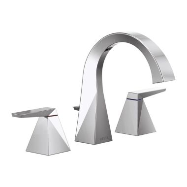 Click here to see Delta 35546-PR-MPU-DST Delta Trillian Widespread Lavatory Faucet, High Arc, 4