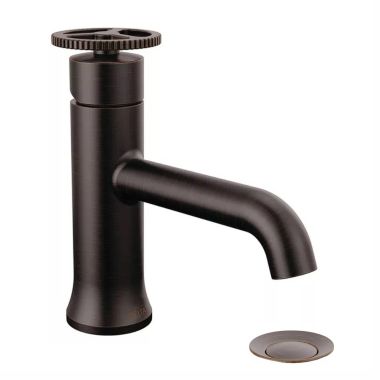 Click here to see Delta 558-RBMPU-DST Delta Trinsic Single-Handle Bathroom Faucet w/ Metal Pop-Up, 1.2 GPM, Venetian Bronze - 558-RBMPU-DST