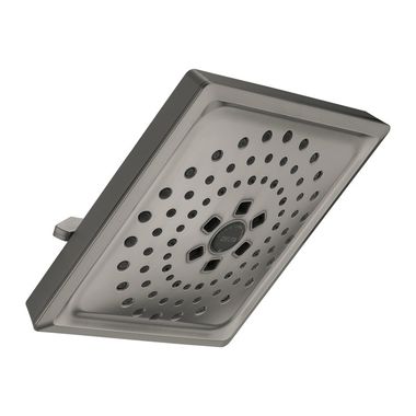 Click here to see Delta 52684-KS-PR Delta H2Okinetic 3-Setting Raincan Shower Head, 1.75 GPM, Lumicoat Black Stainless - 52684-KS-PR