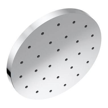 Click here to see Delta 52160-PR25 Delta Universal Showering Single-Setting Raincan Shower Head, 2.5 GPM, Lumicoat Chrome - 52160-PR25