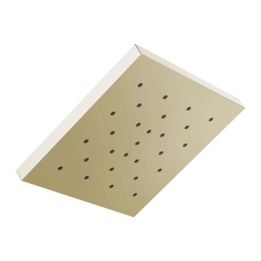 Click here to see Delta 52161-PN-PR Delta H2Okinetic Touch-Clean Square Raincan Shower Head with UltraSoak Spray, 1.75 GPM, Lumicoat Polished Nickel - 52161-PN-PR