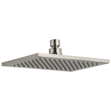 Click here to see Delta RP91363SSPR Delta Vero Rectangular Raincan Showerhead, 1.75 GPM, Lumicoat, Stainless, RP91363SSPR