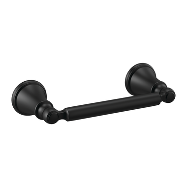 Click here to see Delta 73250-BL Delta Woodhurst Pivoting Toilet Paper Holder, Matte Black - 73250-BL