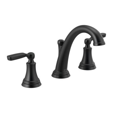 Click here to see Delta 3532LF-BLMPU Delta Woodhurst Widespread Lavatory Faucet , 4-1/2