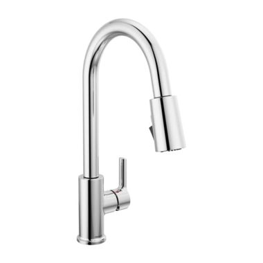 Click here to see Peerless P7912LF Peerless Flute Single Handle Pull-Down Kitchen Faucet, Chrome - P7912LF