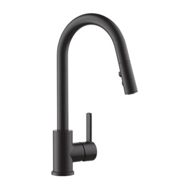Click here to see Peerless P7946LF-BL Peerless Precept Single-Handle Pull-Down Kitchen Faucet, 1.5 GPM, Matte Black - P7946LF-BL