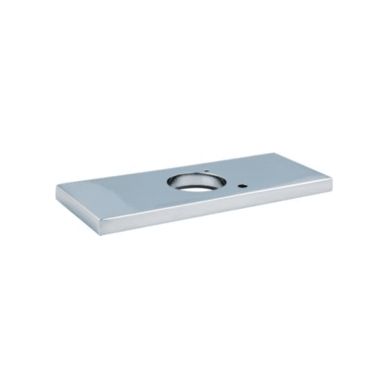 Click here to see Delta 061305BL Delta Commercial 061305BL Rectangular Plate Assembly - Matte Black