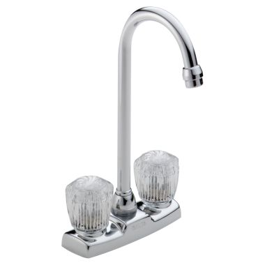 Click here to see Delta 2170LF Delta Classic 2170LF Chrome 2 Handle Bar/Prep Faucet