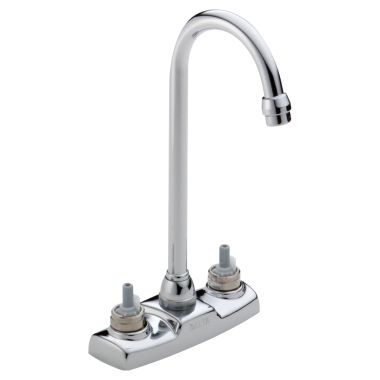Click here to see Delta 2172LF-LHP Delta Classic 2172LF-LHP Chrome 2 Handle Blade Bar/Prep Faucet