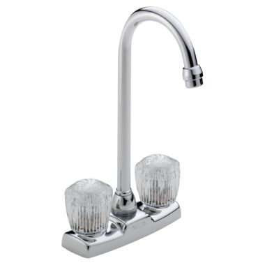 Click here to see Delta 2178LF Delta Classic 2178LF Chrome 2 Handle Knob Bar/Prep Faucet