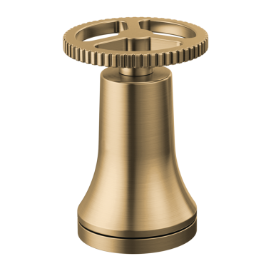 Click here to see Delta H258CZ Delta Trinsic Champagne Bronze Handle Kit for 3558-CZPD-DST Two-Handle Widespread Pull-Down Bathroom Faucet, Wheel Handle - H258CZ