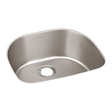 Click here to see Elkay ELUH2118TDBG Elkay ELUH2118TDBG Lustertone Iconix Single Bowl Undermount Kitchen Sink Kit, Stainless Steel - Luminous Satin