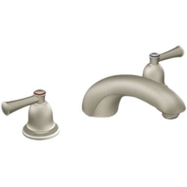 Click here to see Cleveland Faucet T41411BN Moen CFG T41411BN Two Handle Low Arc Roman Tub Faucet