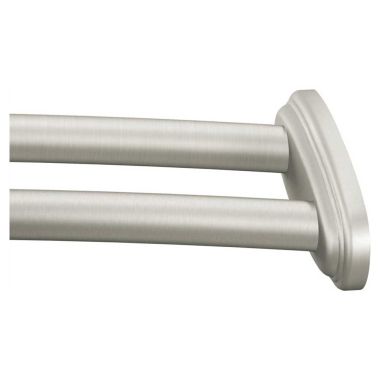 Click here to see Moen DN2141BN Moen DN2141BN Curved Shower Rod, Brushed Nickel